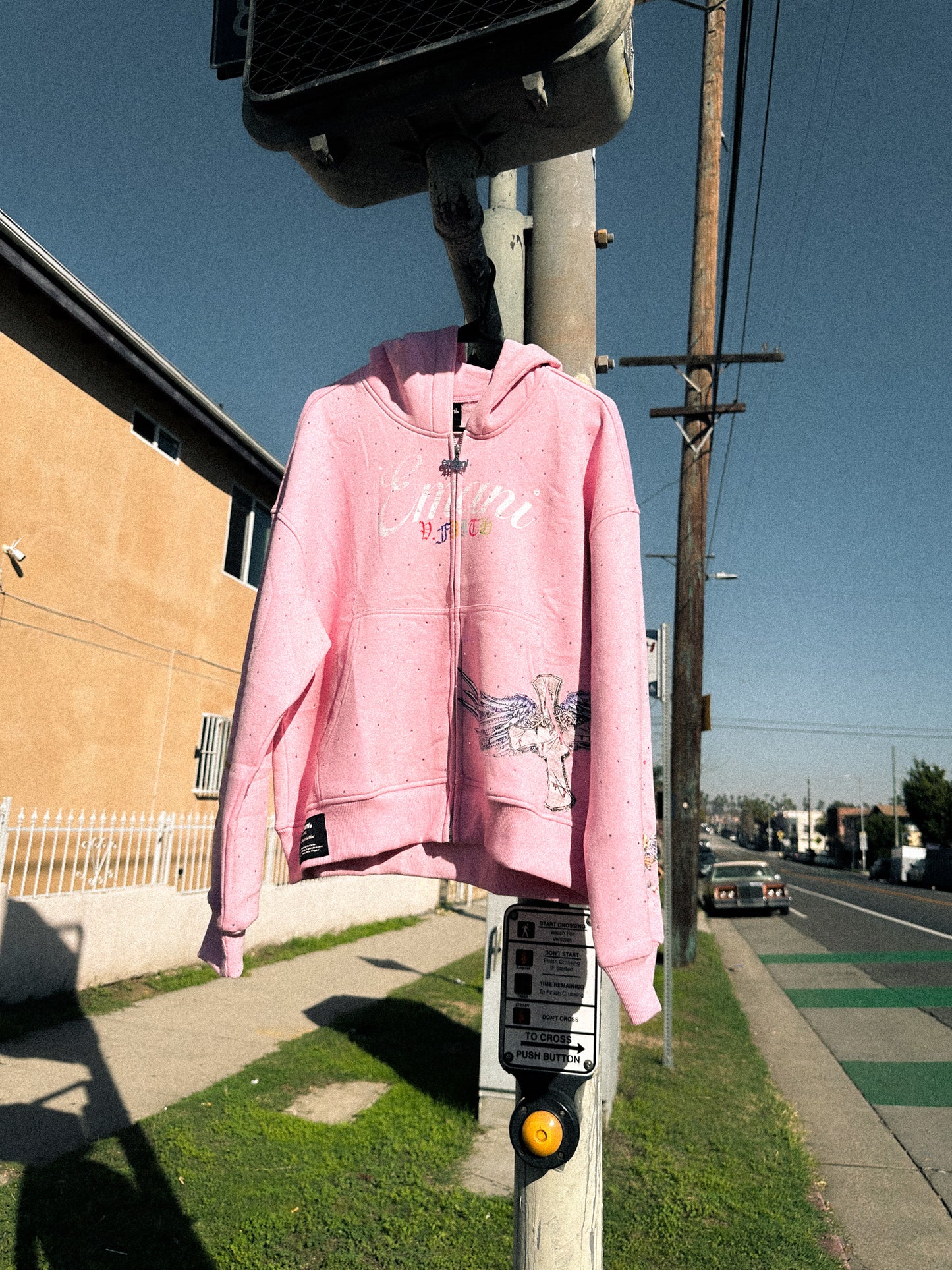 Faith Hoodie - Pink