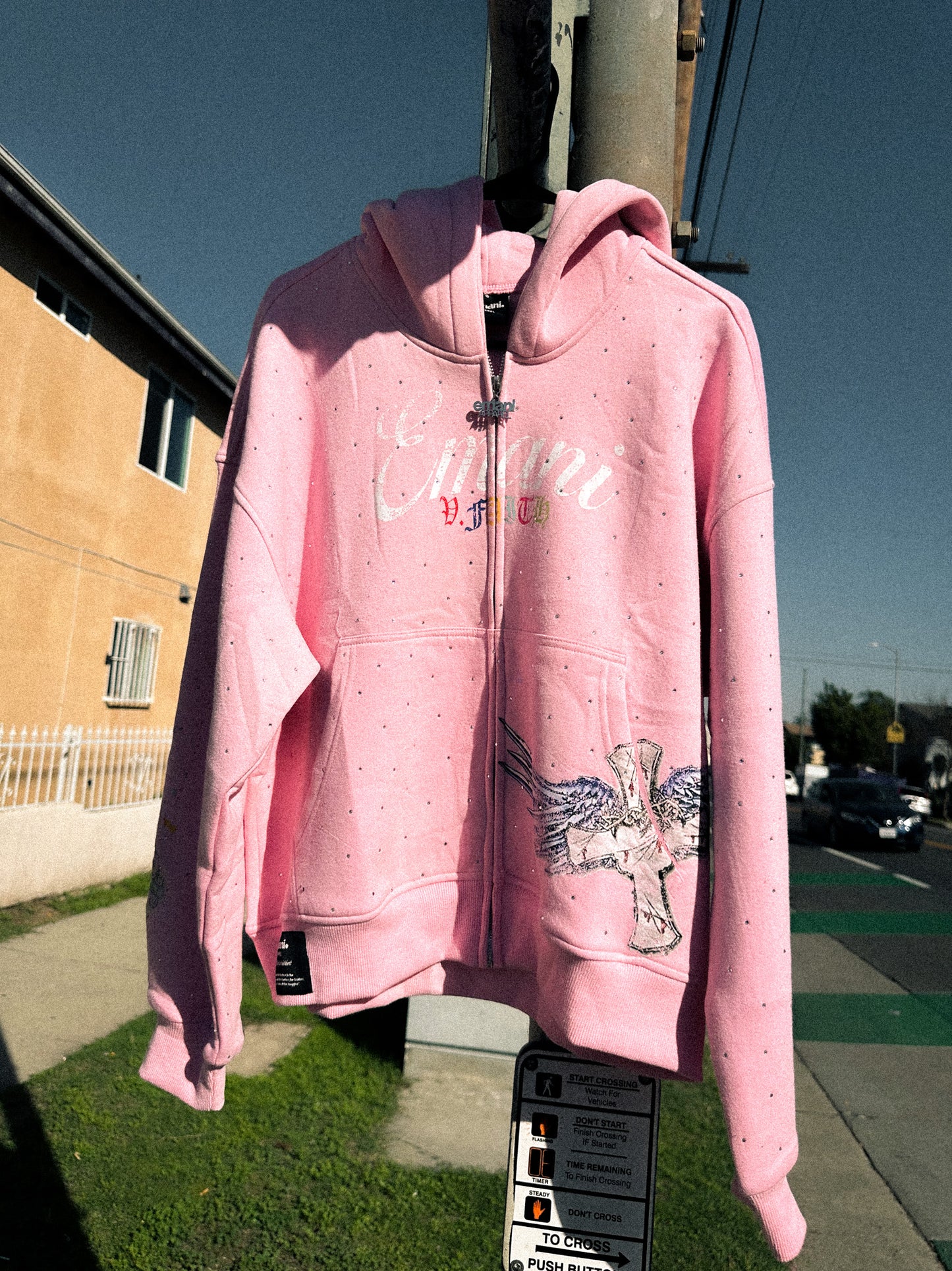 Faith Hoodie - Pink