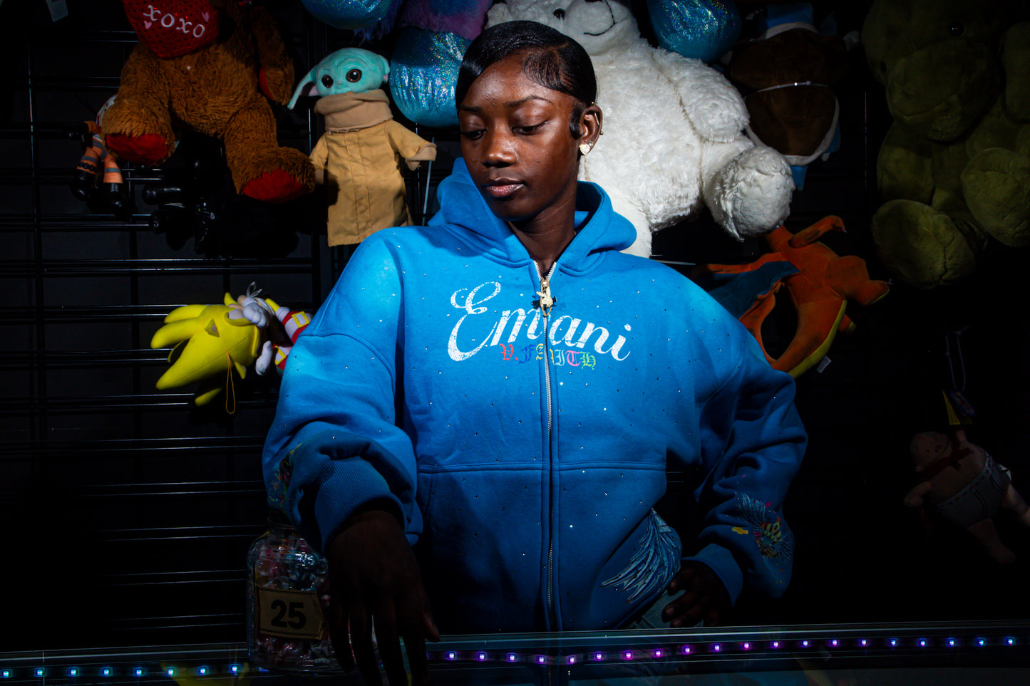 Sky Blue Faith Zip-Up