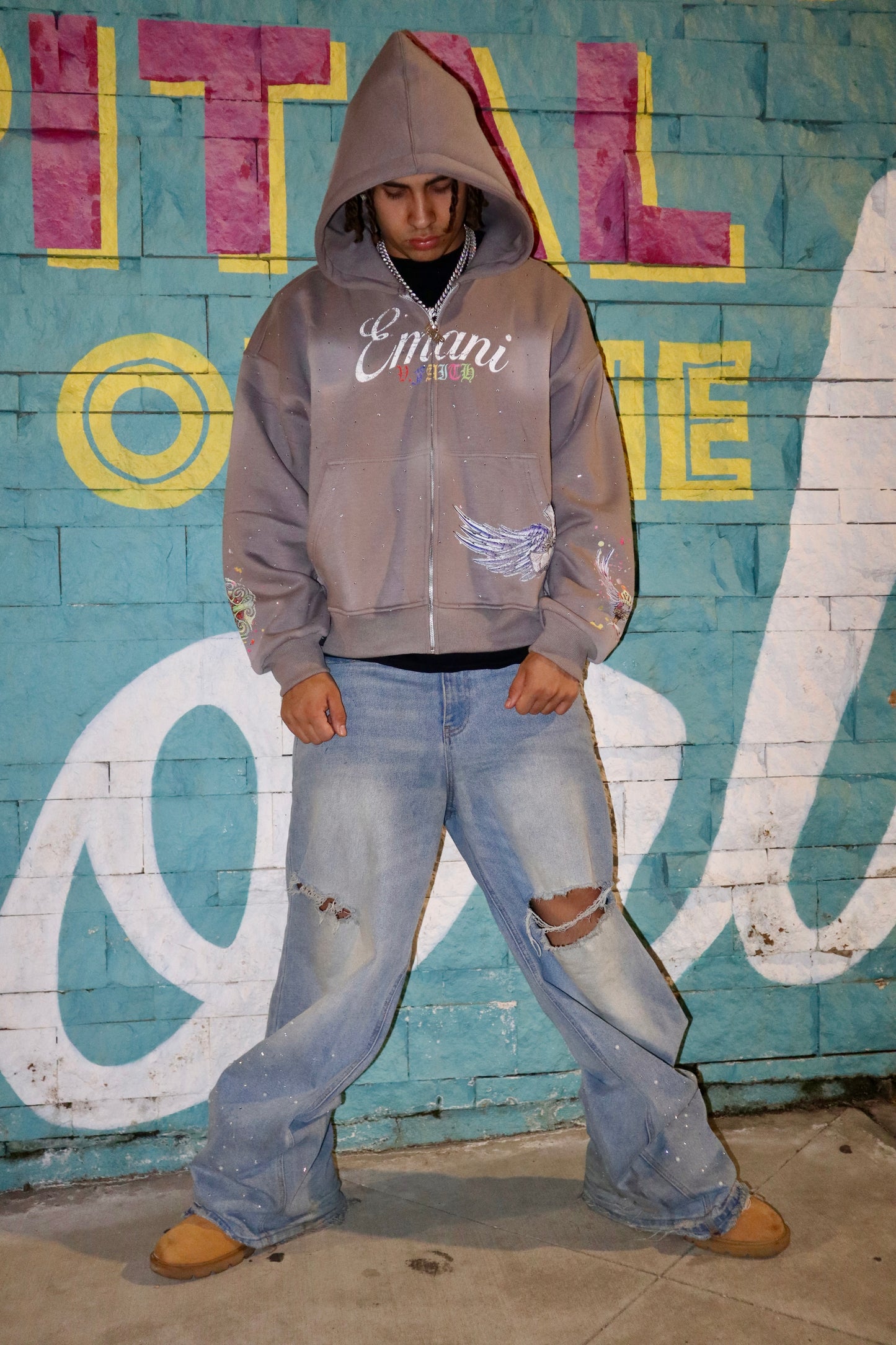 Faith Hoodie - Gray