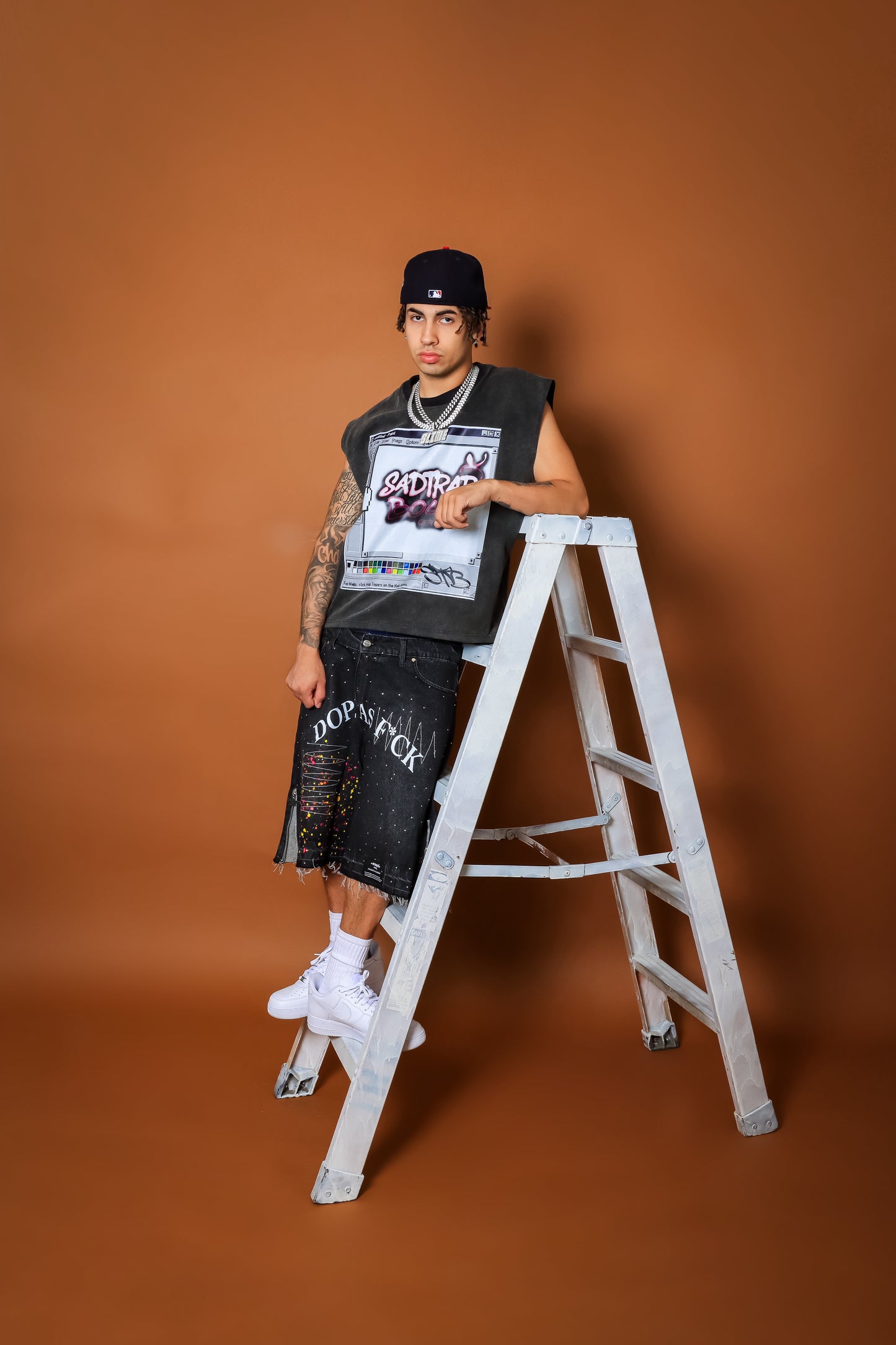Dope Asf Denim Jorts