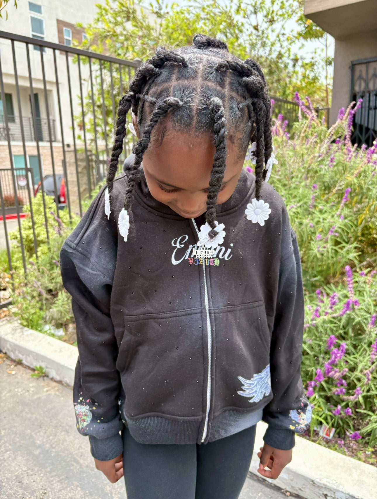 Kids Faith Hoodie - Black