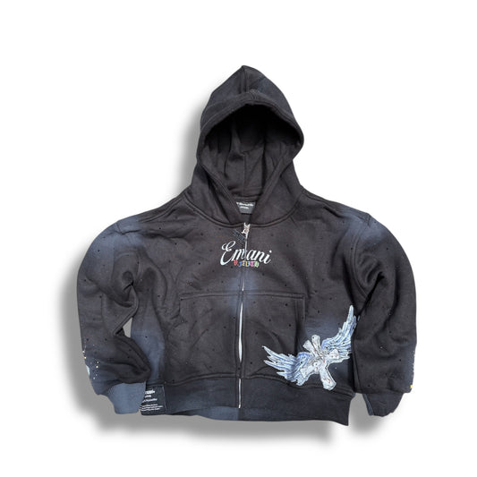 Kids Faith Hoodie - Black