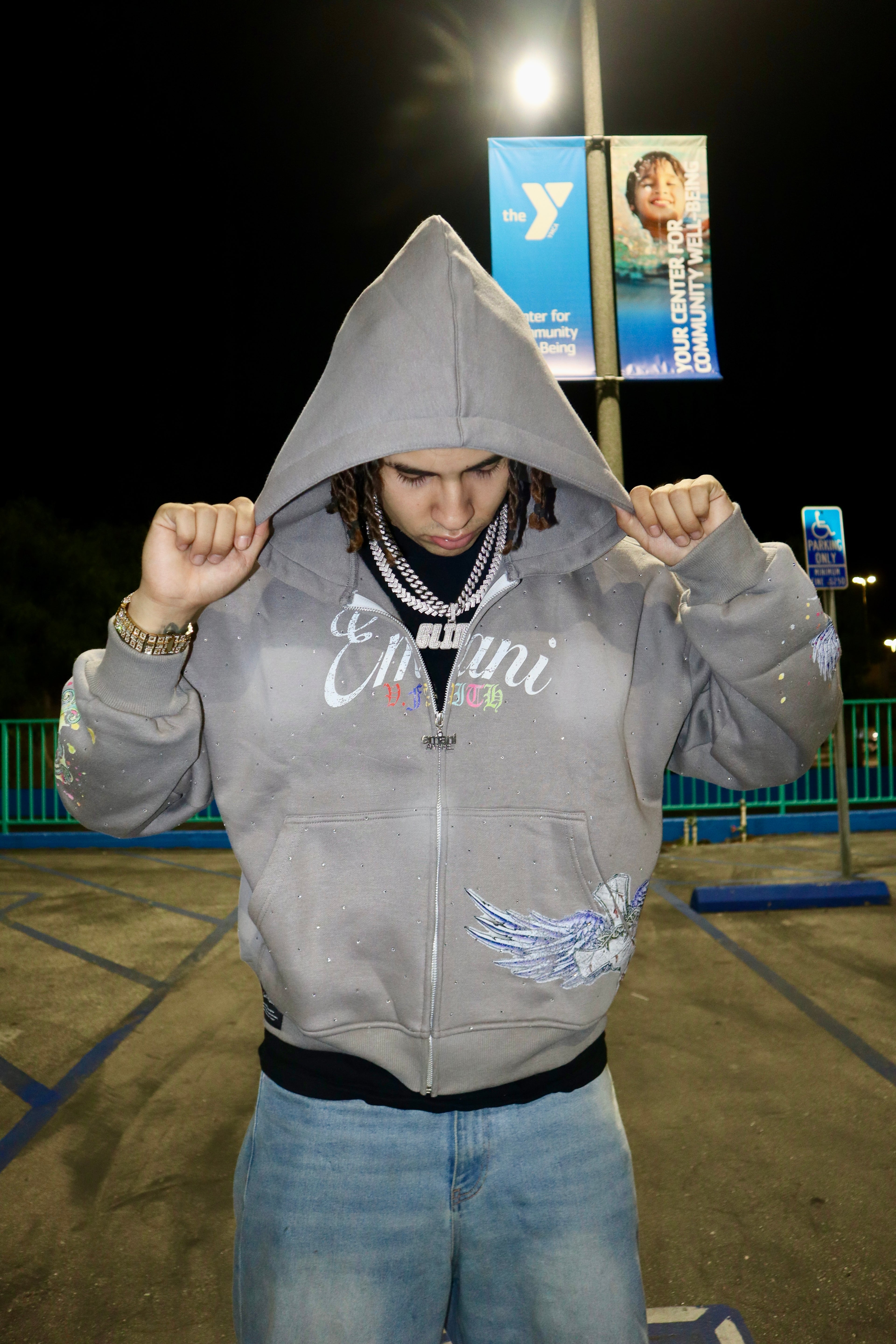 "Ash" Faith Zip-Up
