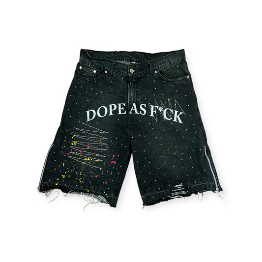 Dope Asf Denim Jorts